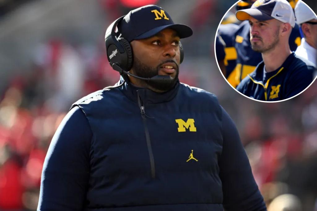 Michigan suspending Sherrone Moore over Connor Stalions sign-stealing scandal trib.al/cD85lPw