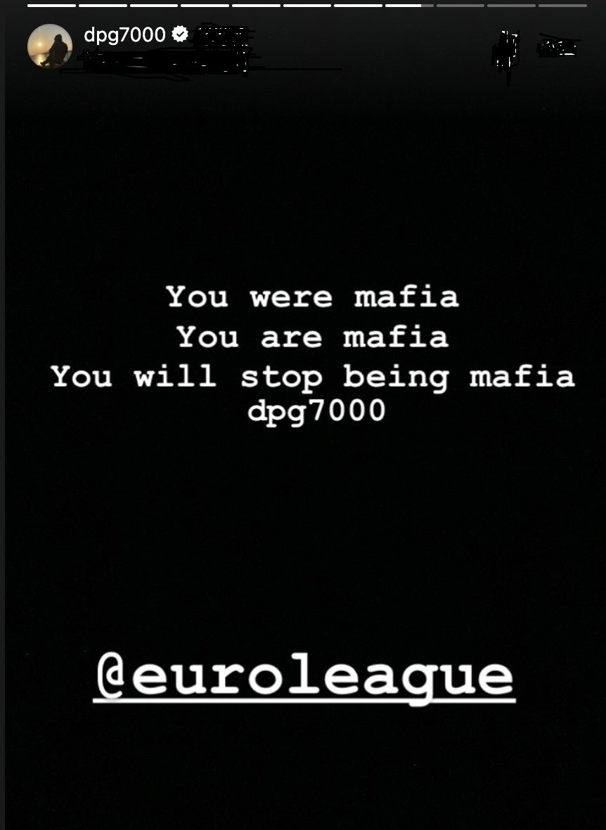 Euroliga ha multado al dueño de Panathinaikos con 100.000 euros.

La mayor cantidad que yo recuerde.

Por declaraciones en RRSS sobre la actuación arbitral, comentarios despectivos y daños hacia otros clubes, personas y la organización de la Euroliga de Baloncesto, de conformidad