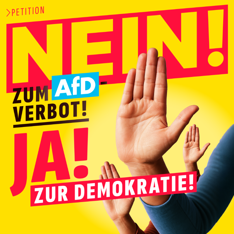 jungefreiheit's tweet photo. +++ AKTUELLE PETITION +++

Forderungen aus der Politik werden immer lauter, die AfD als stärkste Oppositionspartei zu verbieten – ein beispielloser Vorgang in der Geschichte der Bundesrepublik.

JETZT Demokratie und Freiheit verteidigen!

➡️ https://t.co/sGDTuHFqIg