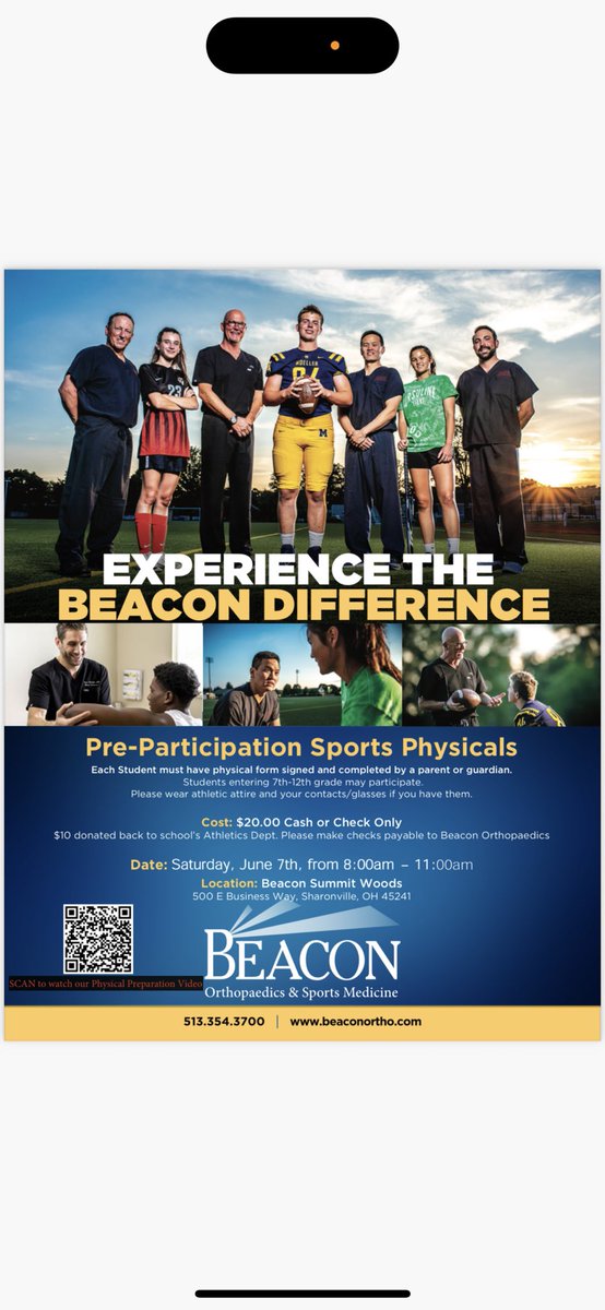 East Sports Medicine (@east_sportsmed) on Twitter photo Join us at <a href="/BeaconOrtho/">Beacon Orthopaedics</a> on June 7th to get your yearly physical <a href="/LakotaEastAD/">Jill E. Meiring</a> <a href="/AsstTHawkAD/">John Mason</a> <a href="/Matt_MrMac/">Matt MacFarlane</a> #theEASTway Join us at <a href="/BeaconOrtho/">Beacon Orthopaedics</a> on June 7th to get your yearly physical <a href="/LakotaEastAD/">Jill E. Meiring</a> <a href="/AsstTHawkAD/">John Mason</a> <a href="/Matt_MrMac/">Matt MacFarlane</a> #theEASTway
