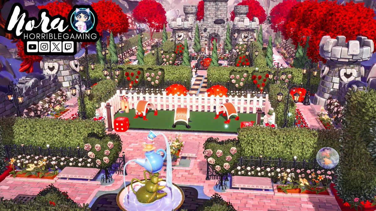 Nora💙HorribleGaming (@_horriblegaming) on Twitter photo PART 2 of our queen of hearts castle is posted!
build includes a maze, chess board, and croquet spot! next video will be starting our wonderland forest!
enjoy :)
youtu.be/D1v6IfXOf30?fe…
#DisneyDreamlightValley <a href="/DisneyDLV/">Disney Dreamlight Valley</a> PART 2 of our queen of hearts castle is posted!
build includes a maze, chess board, and croquet spot! next video will be starting our wonderland forest!
enjoy :)
youtu.be/D1v6IfXOf30?fe…
#DisneyDreamlightValley <a href="/DisneyDLV/">Disney Dreamlight Valley</a>