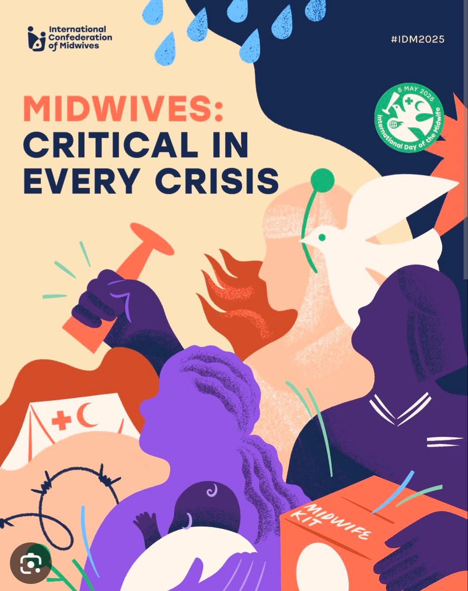 To our wonderful midwives all over the globe but especially RCHT, take time today to celebrate your contributions to family health globally and a profession to be so very proud of ❤️THANK YOU 🎈