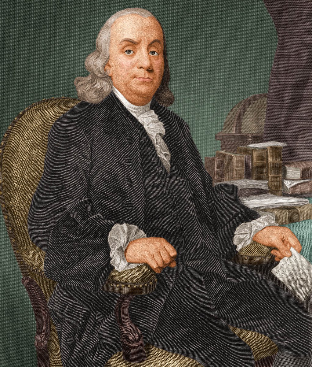Benjamin Franklin returns to Philadelphia at the end of his ſecond journey to Great Britain. 

He learns for the first time about the Battles of Lexington and Concord, and that he has been unanimouſly choſen as a delegate to the upcoming Second Continental Congreſs.