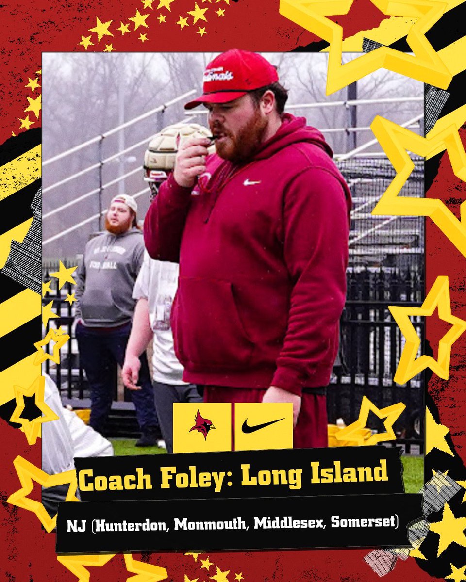 ON THE ROAD✈️

Fisher’s Coaching staff has officially taken off to find the next group of Cardinals! Looking forward to adding more high character young men to our locker room!
<a href="/CoachRabyJr/">Ed Raby</a> <a href="/Coach_Segala/">Brees Segala</a> <a href="/CoachRicciFB/">Coach Ricci</a> <a href="/coach_foley1/">Nolan Foley</a> 

#RollCards