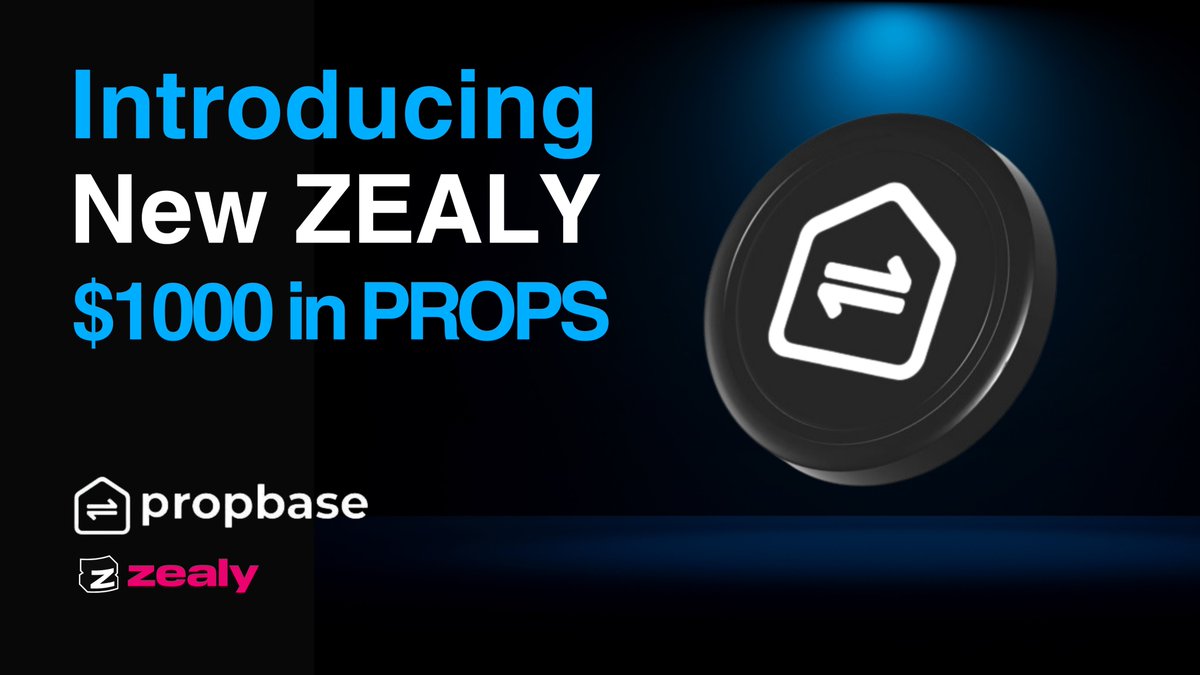 PropbaseApp's tweet photo. Starting now!!! A fresh #Zealy campaign has just landed at Propbase! 🚀

Complete fun tasks, collect $PROPS, and compete for the top spots on the leaderboard! 🔥

Start your journey now 👉 https://t.co/BCHHJm5j22 https://t.co/uCiGDfDqZD