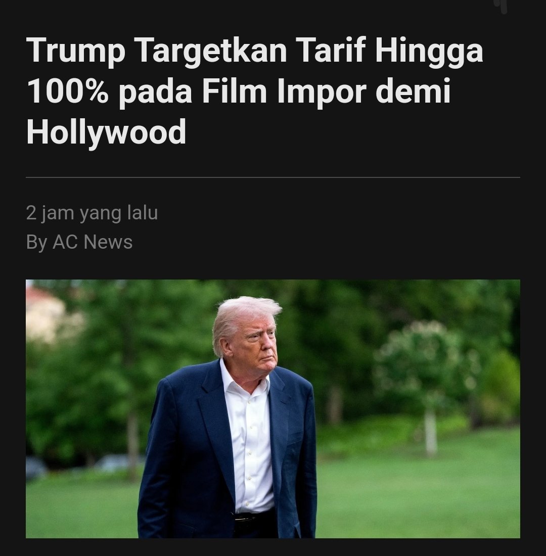 BREAKING NEWS: Industri Perfilman Juga Kena.

Sooner or later, negosiasi seputar industri ini akan jadi hot news di media luar.