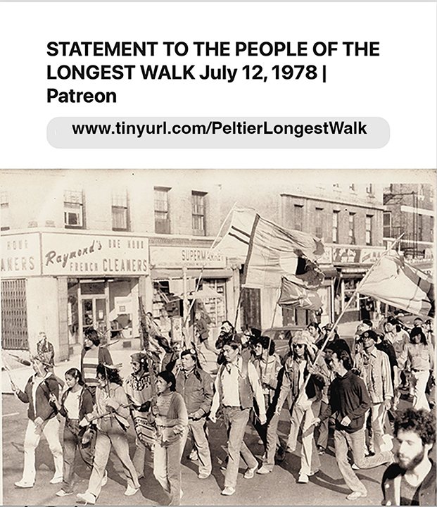 RealPeltierHQ's tweet image. 1978 Statement from Leonard Peltier - Free Patreon Post
tinyurl.com/PeltierLongest…
#leonardpeltierfreed