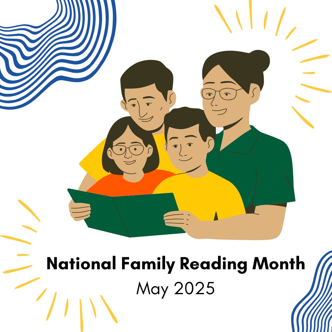 Choice Literacy | Ruth Ayres (@choiceliteracy) on Twitter photo May is the month for readers!
NATIONAL FAMILY READING MONTH
Bring your family together to read for at least 10 minutes every day to create positive, long-lasting reading habits and lifelong readers!
#choiceliteracy #NationalFamilyReadingMonth May is the month for readers!
NATIONAL FAMILY READING MONTH
Bring your family together to read for at least 10 minutes every day to create positive, long-lasting reading habits and lifelong readers!
#choiceliteracy #NationalFamilyReadingMonth