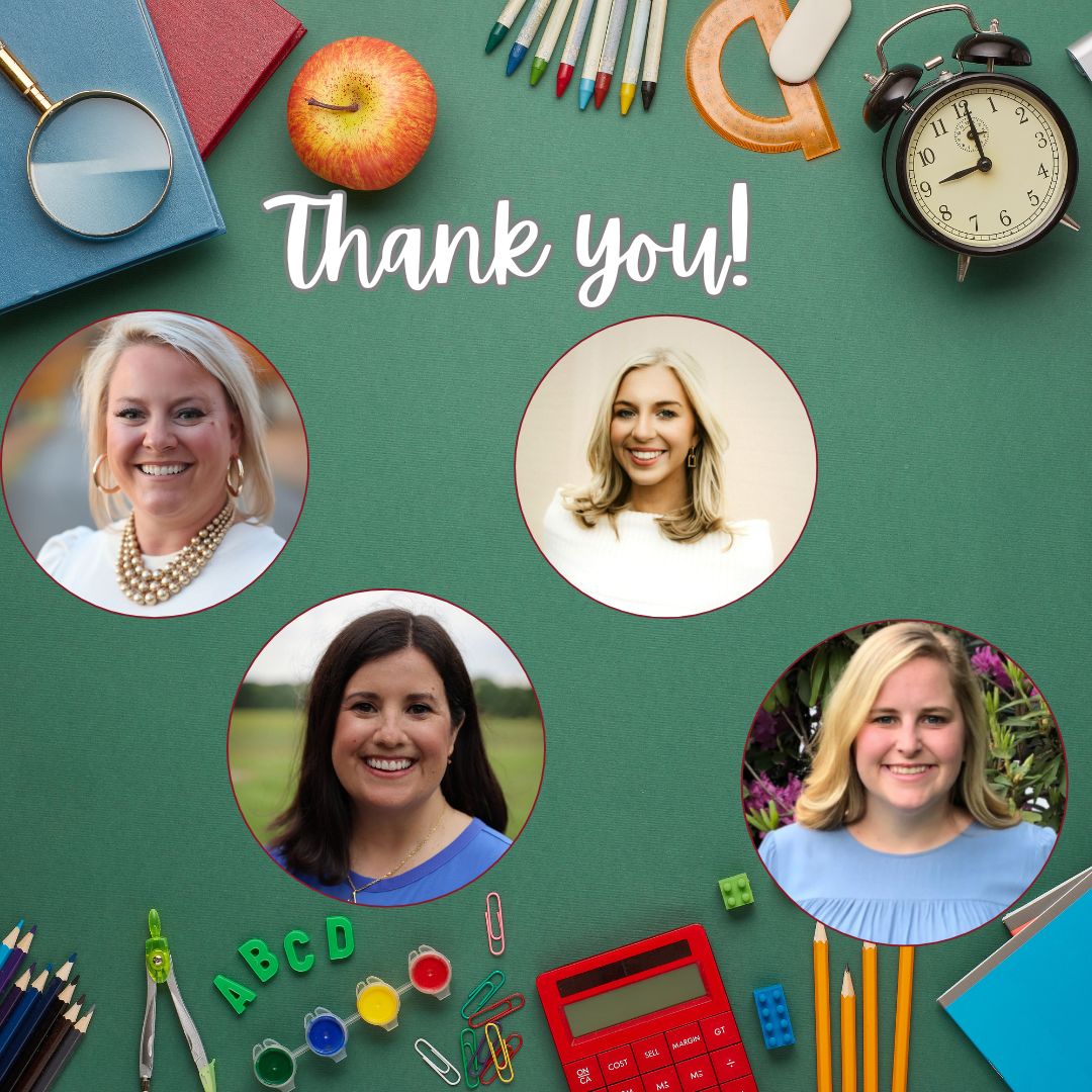 1st Grade:

Thank you to all the amazing educators who create welcoming, supportive environments, teach life lessons, and help students grow every day. Your kindness, dedication, and impact are truly appreciated! 💖