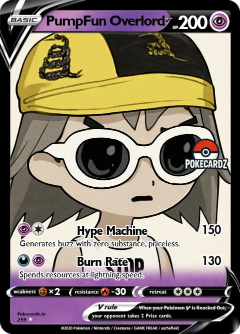 We want to show the PumpFun Overlord <a href="/a1lon9/">alon</a> our awesome product Pokecardz.io

Lets get his attention and thank him for the possibility to have a succesful launch on @pumpdotfun