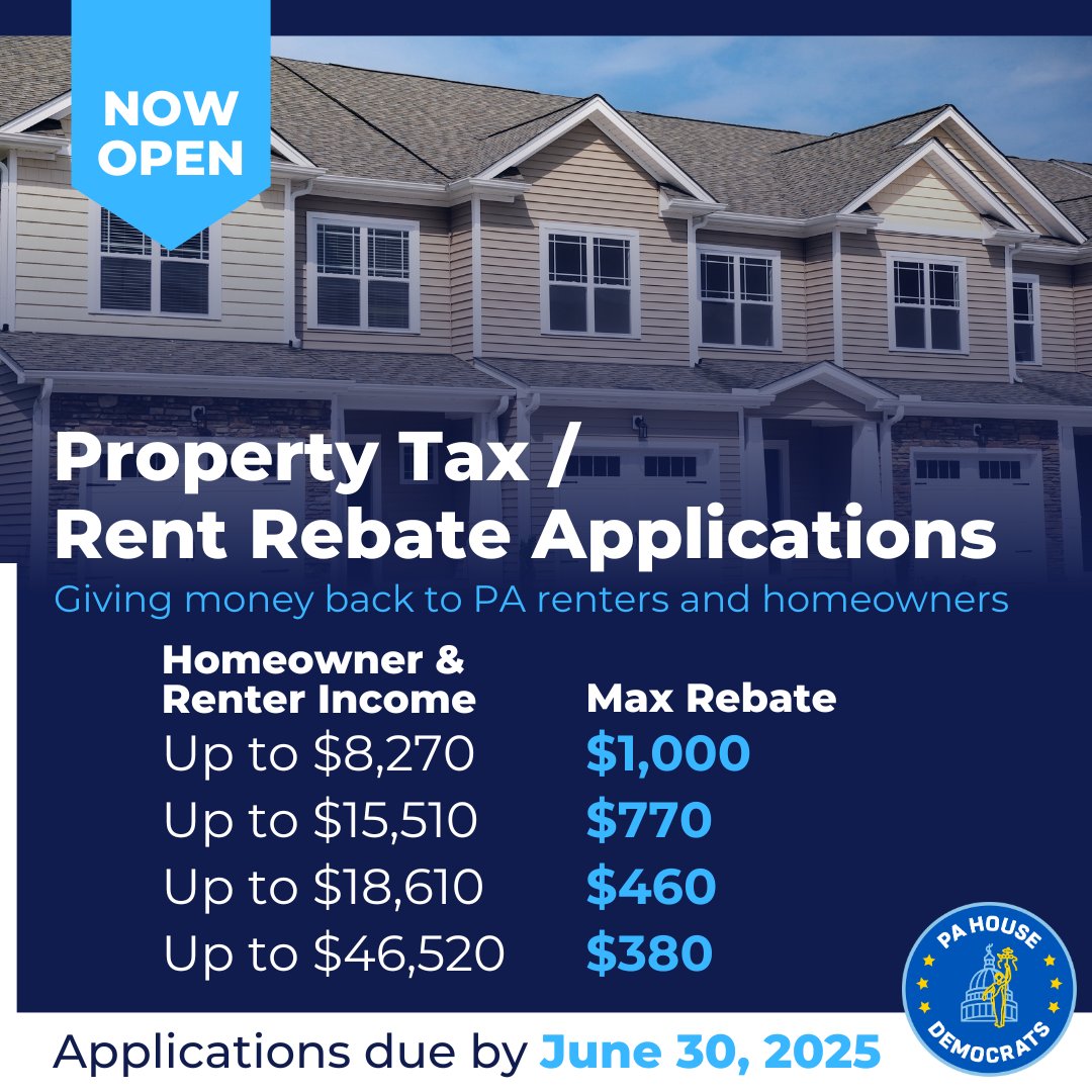 RepProbst's tweet image. Haven&apos;t filed for the Property Tax/Rent Rebate program yet this year? My office can help you apply! Reach out to see if you qualify today.