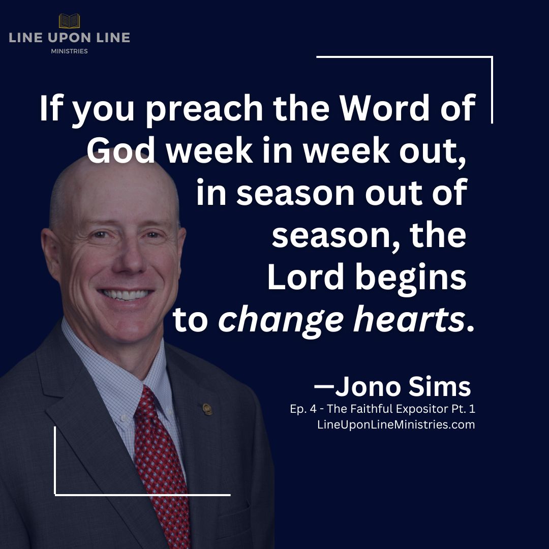 Listen to the entire podcast episode “The Faithful Expositor Pt. 1 w/ <a href="/jonosims/">Jonathan Sims</a> " 👉 lineuponlineministries.com/podcast/ep-4-t…
.
#podcast #ministry #bible #expository #preaching #teaching #LineUponLine #bible #preaching #CountryPreacheratLarge @preachermiller