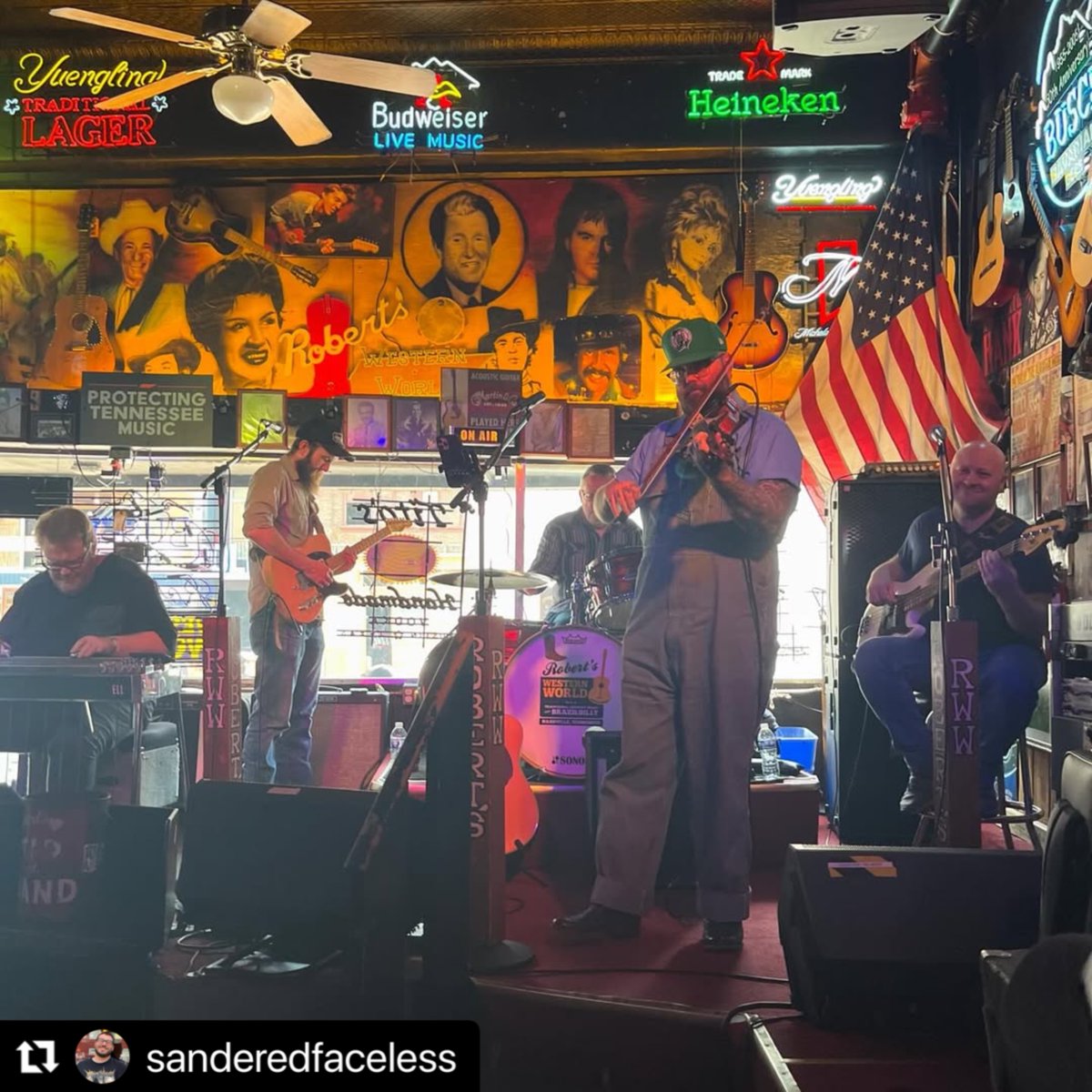 They call him Mr. Jukebox, but we just call him a damn good time - catch <a href="/joshhedley/">Joshua Hedley</a> &amp; The Hedliners live tonight at 10:30. 🤠

#NashvilleHonkyTonk #TraditionalCountry #CountryMusicLegend #BroadwayNashville #LiveCountryMusic #NashvilleBars