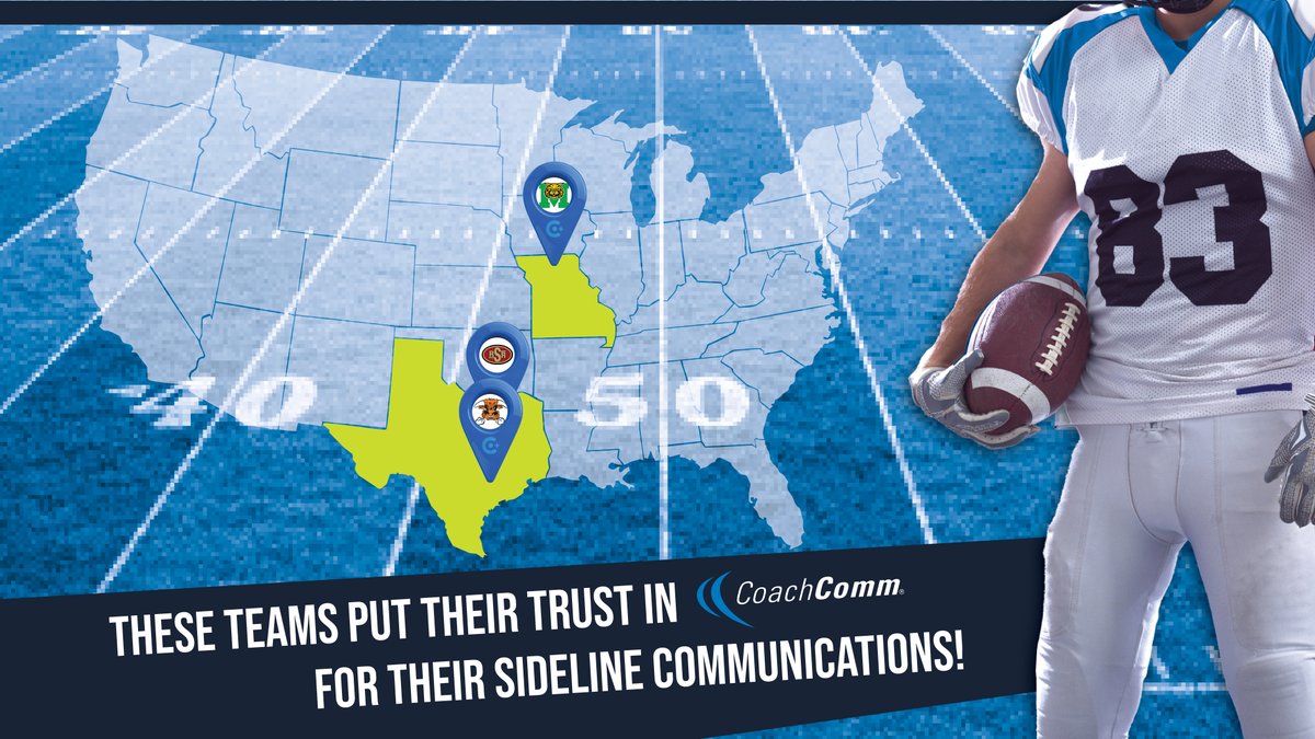 CoachComm (@coachcomm) on Twitter photo We're excited to have <a href="/coach_ferg25/">Coach Ferguson</a> & Schulenburg High, Milan High, and @CoachMDewitt & <a href="/SaginawFootball/">Saginaw Football</a> to our #CobaltPLUS family!
Thank you for choosing us! #CoachingHeadsets We're excited to have <a href="/coach_ferg25/">Coach Ferguson</a> & Schulenburg High, Milan High, and @CoachMDewitt & <a href="/SaginawFootball/">Saginaw Football</a> to our #CobaltPLUS family!
Thank you for choosing us! #CoachingHeadsets