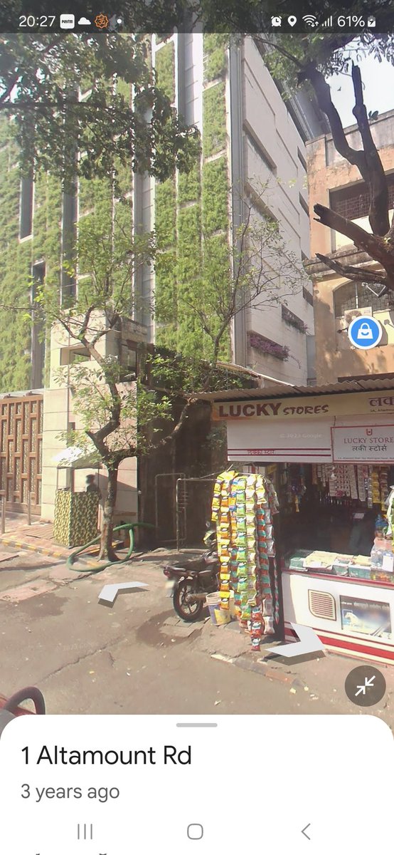 This lucky store is really lucky.  Selling pouches to neighbor #Ambani #antalia