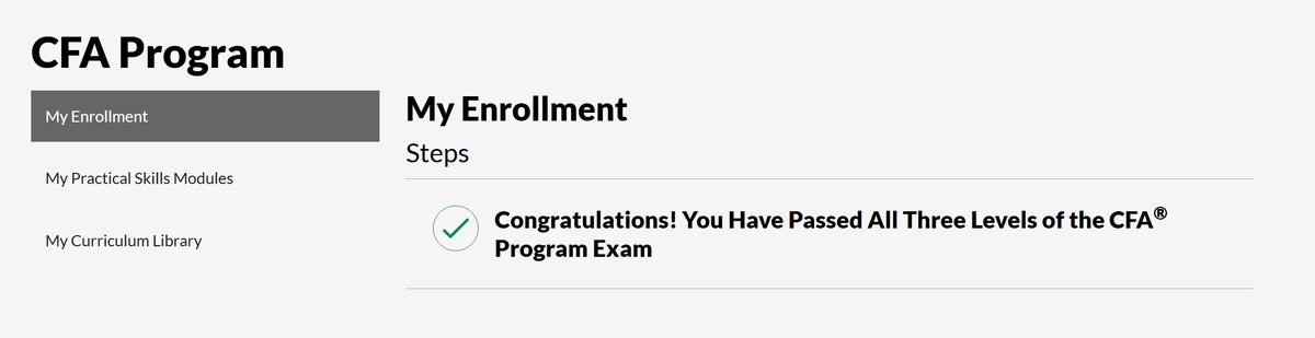 没有问题，稳稳地过~ 不过我对于持证成为CFA倒是没啥兴趣，每年花那钱干啥，知识学到（考过了）了就行

最近送中探亲几个月，梯子不太稳定，漫游倒是亲测可直连推特无需翻墙，但是要钱。。。既然上网麻烦，就干脆看书顺手整个FRM好了😁