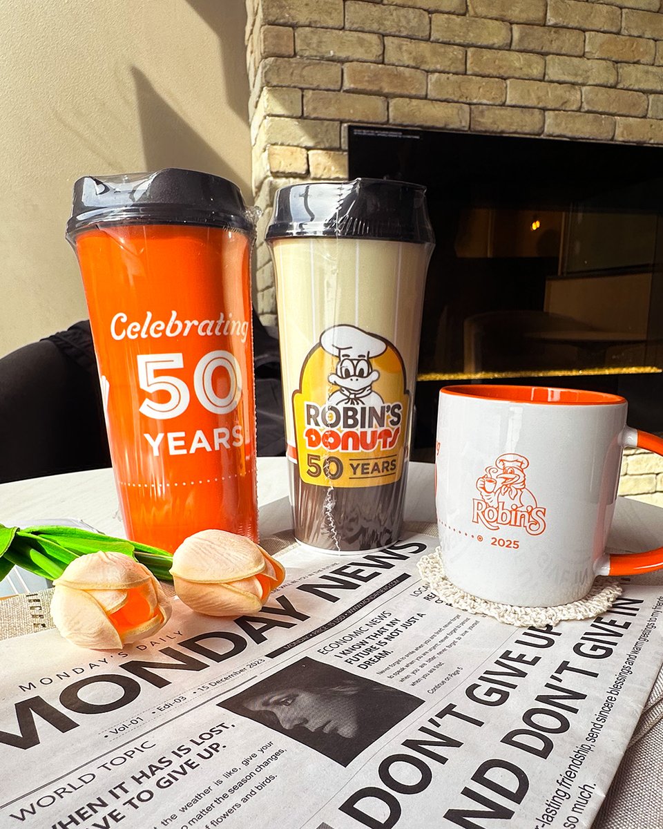 We’ve been your go-to coffee and donut stop since 1975! 🍩

Now we’re turning 50—and you’re invited to the celebration! 🎂

A series of anniversary events are brewing—stay tuned on our Instagram and Facebook! ☕
.
.
.
#RobinsDonuts #Robins50th #50thAnniversary #CanadianCoffee