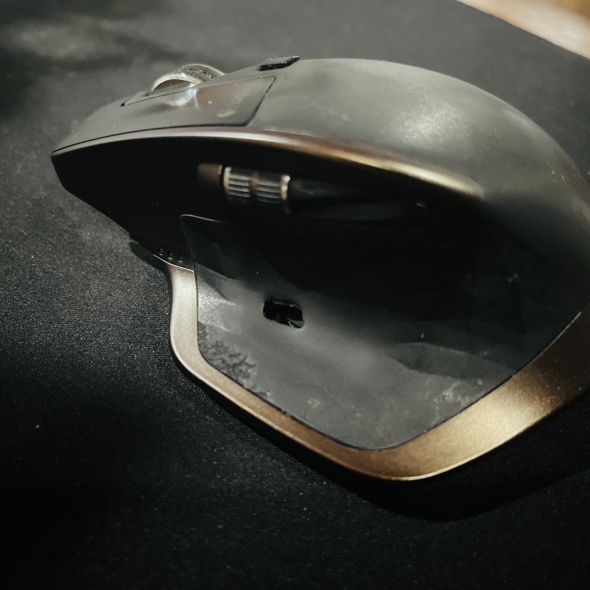 GM! yesterday, I got flat tire when a screw punctured it, now today my thumb punctured through my mouse... wtf is goin on.