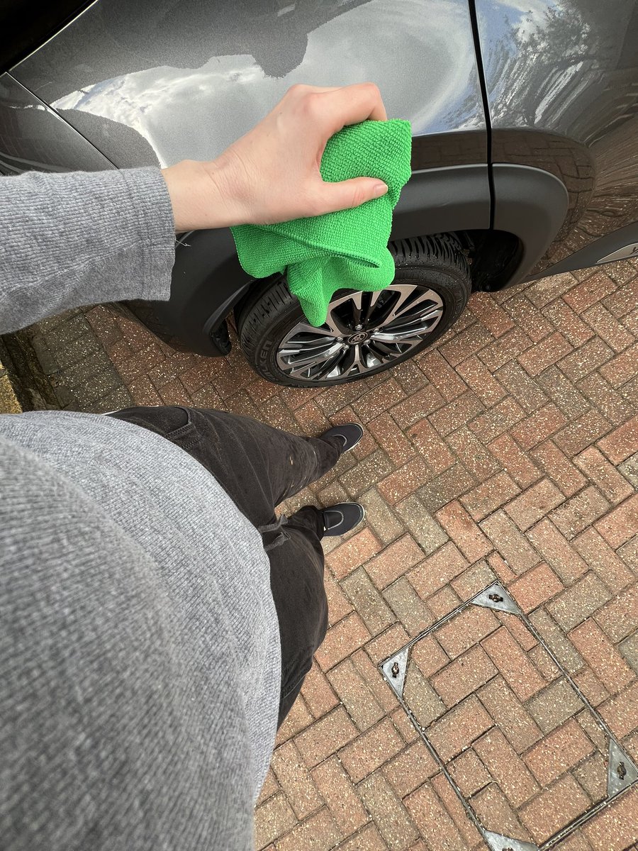 Today I tried to wash the car but (and to paraphrase <a href="/WWE/">WWE</a> Wade Barrett) I’m soaked 🤣🤣 
#adulting #BankHolidayMonday #fail <a href="/WrongWrestling/">Whats Wrong With Wrestling?🎙</a>