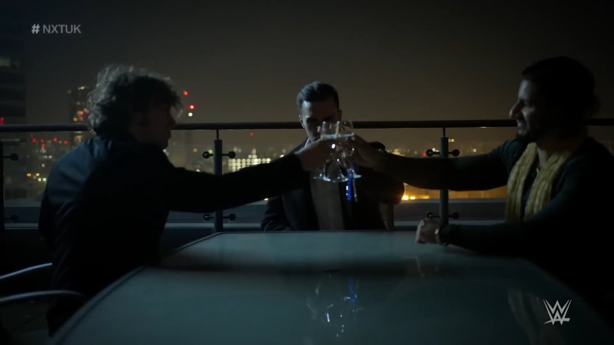 NXT UK Legacy (@nxtuk_legacy) on Twitter photo May 5, 2022:
At BT Sport Studios, a video aired of #DieFamilie toasting to their future success as <a href="/SirCharles_WWE/">Charles Dempsey</a> prepares for his rematch against The Spanish Sensation while <a href="/Metehan1Baba/">METEHAN</a> & <a href="/RavenousRohan/">Rohan Raja</a> vie for an opportunity at the #NXTUK Tag Team Titles.
📸 WWE May 5, 2022:
At BT Sport Studios, a video aired of #DieFamilie toasting to their future success as <a href="/SirCharles_WWE/">Charles Dempsey</a> prepares for his rematch against The Spanish Sensation while <a href="/Metehan1Baba/">METEHAN</a> & <a href="/RavenousRohan/">Rohan Raja</a> vie for an opportunity at the #NXTUK Tag Team Titles.
📸 WWE