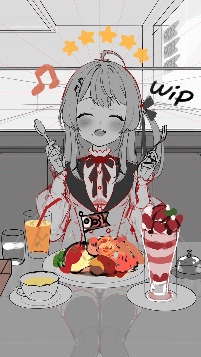 間に合わなかった🫠　また明日　
#Artnose #artprocess