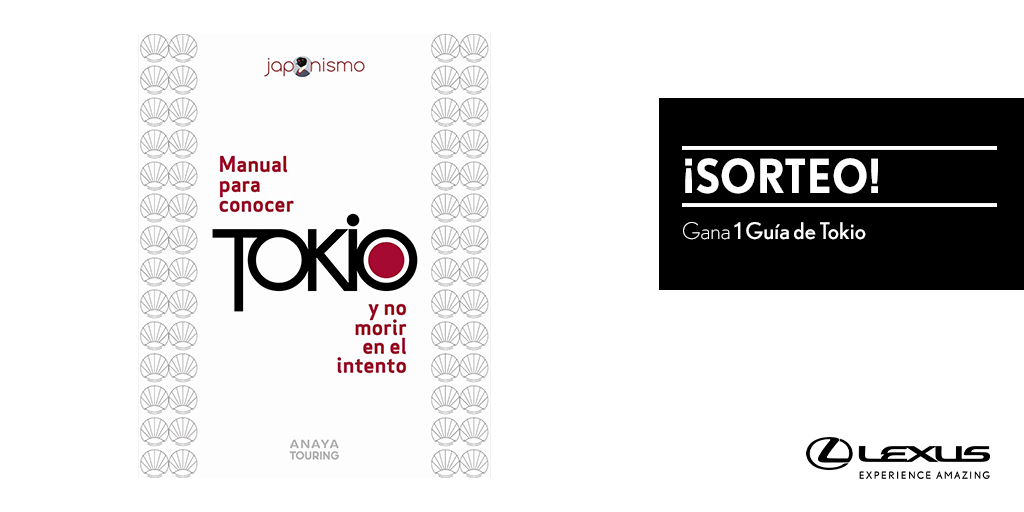 SORTEO | Haz RT y consigue el nuevo libro de @japonismo "Manual para conocer Tokio y no morir en el intento. Bases Legales: brnw.ch/21wSq9f