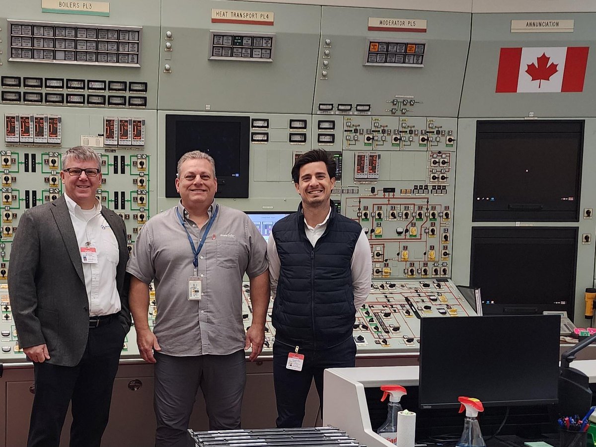 acceleranttech's tweet image. Live from Bruce Power — Accelerant’s Mike Cadden and Westinghouse’s Jaime Redondo led a demonstration of the PLANT™ Platform, showcasing next-gen training in action.

Real-time collaboration. Real industry impact.

#NuclearTraining #BrucePower #AccelerantSolutions…