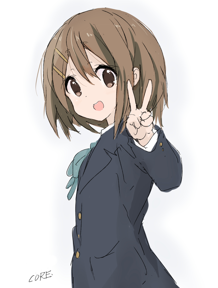 平沢唯 「唯ちゃんぴー (1/1) 」|COREのイラスト