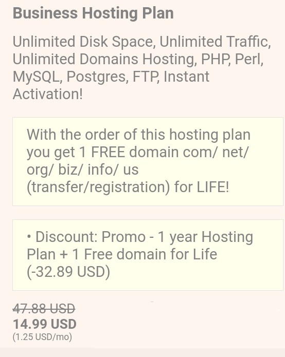 LittleBit_on_X's tweet image. Unbeatable Hosting Deal Alert!
Unlimited Hosting + 1 FREE Domain for LIFE — now just $14.99/year (was $47.88)!
Includes PHP, MySQL, Postgres, FTP &amp;amp; more.
Launch your business with power &amp;amp; peace of mind.

#WebHosting #Domains #LittleBitServers

littlebitservers.com/shared-hosting…