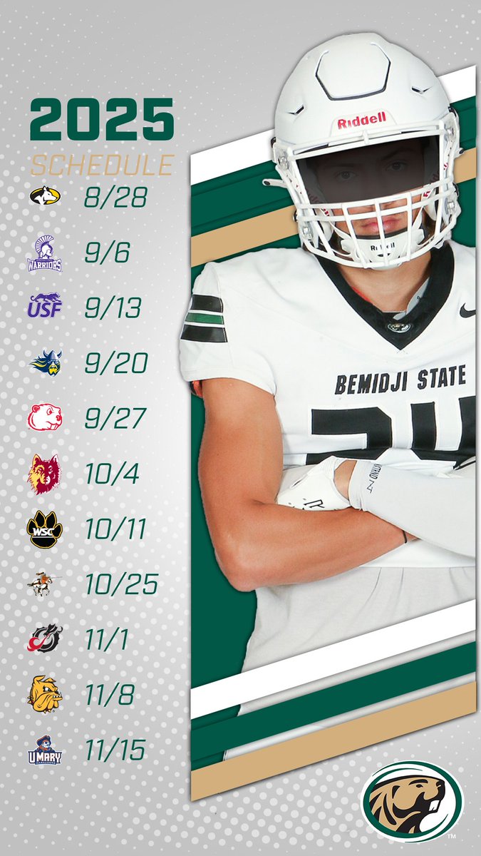We're getting ready for ✨YEAR 99✨of Beaver Football 

Get ready for the season and never miss a game by making our schedule your phone background👀

#GrindTheAxe #BeaverTerritory