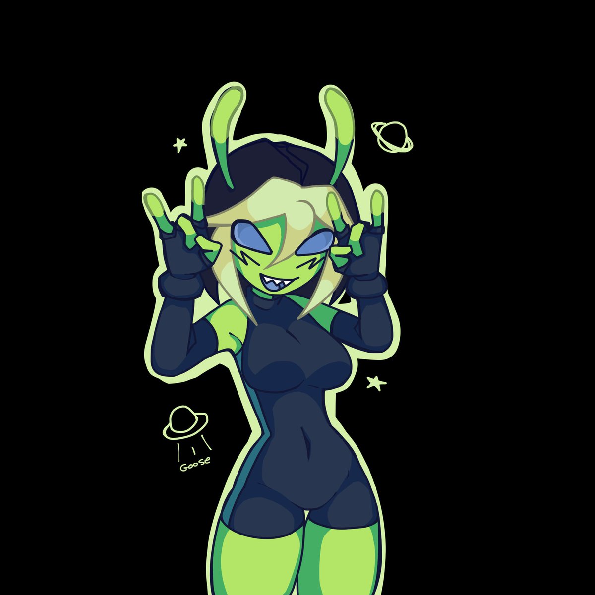 sillyoose's tweet image. gleeby deeby ahh oc from @/leithenol i drew like 5 months ago or smthn