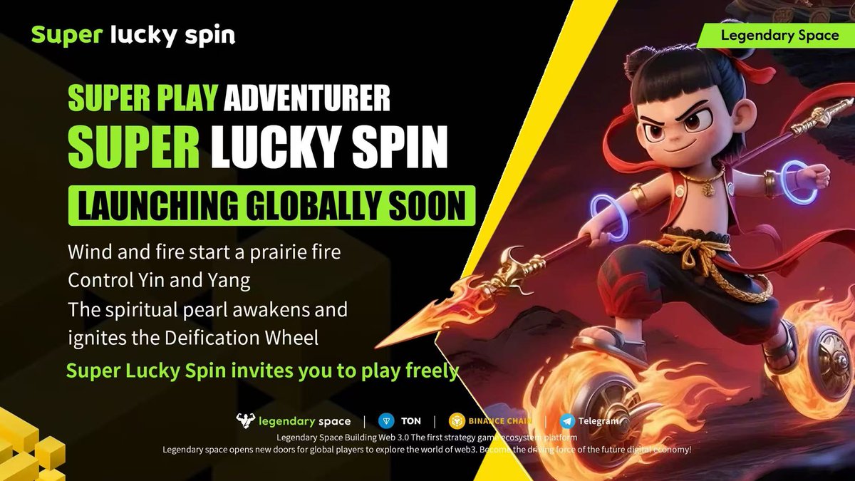 Super lucky spin💪💪💪
is about to be launched globally😻😻😻
The wind and fire will start a prairie fire
will reign over the yin and yang
Spirit bead awakening will ignite the God-sealer roulette wheel
Super lucky spin invites you to have fun!✊✊✊
#ton #telegram #spin