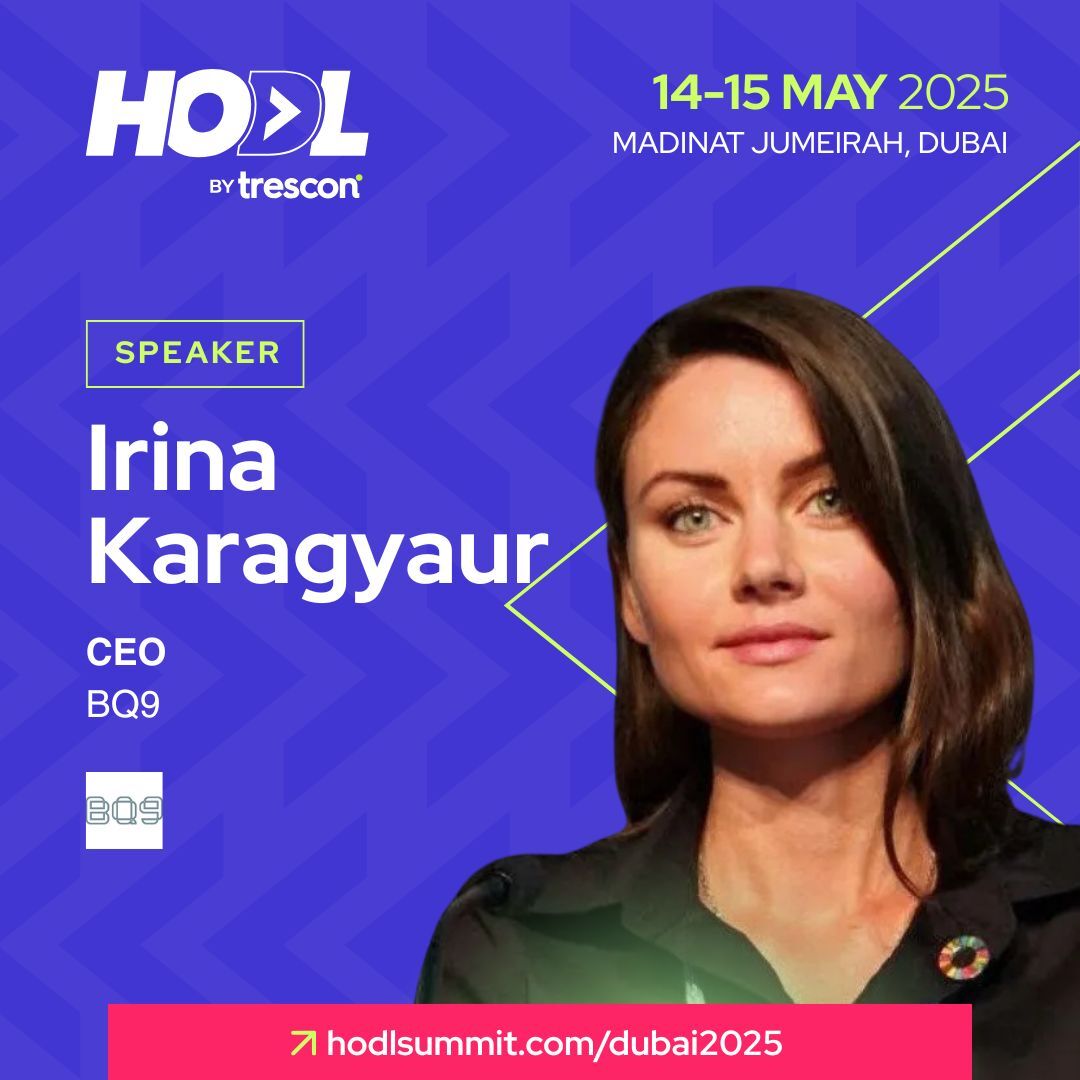 TresconEVENTS's tweet image. Where Web3 meets real-world impact—you’ll find @IrinaKaragyaur.

The @BQ9___ CEO joins @HODLbyTrescon 2025 to share how blockchain unlocks practical business innovation.

Book now: hubs.li/Q03l2V010

#Beyondblockchain #HODL2025 #Blockchain #Web3 #DeFi
