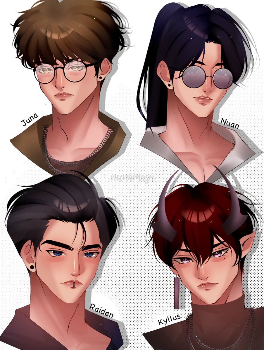 nunamasu's tweet photo. I made some minor changes to their design, this is my artwork from 2024(⁠~⁠‾⁠▿⁠‾⁠)⁠~ https://t.co/a4qFaB1hxB