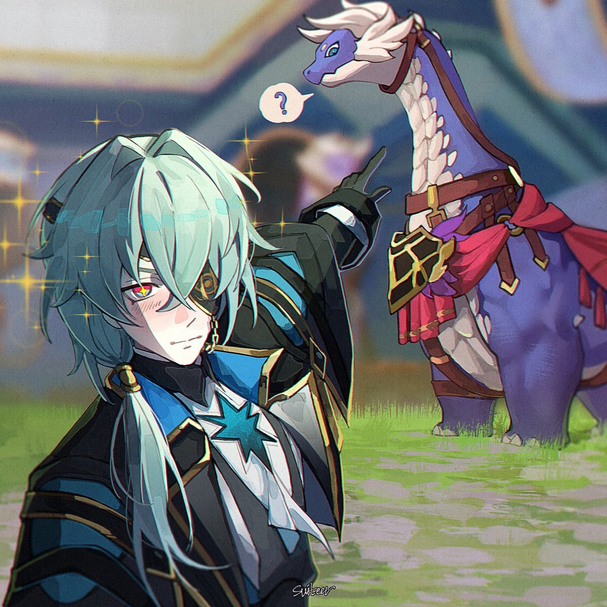 🦕
#HonkaiStarRail #hsrcreators #hsrfanart #Anaxa