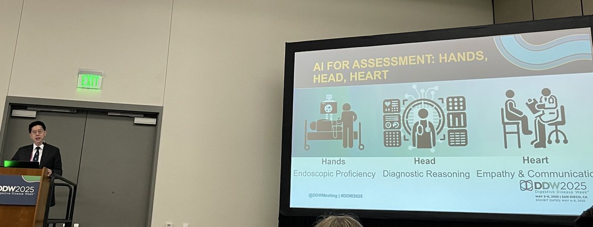 Yale Digestive Diseases (@yaledigestive) on Twitter photo Congratulations <a href="/dlshung/">Dennis Shung</a> on his comprehensive talk at <a href="/AmerGastroAssn/">American Gastroenterological Association (AGA)</a> academy of educators plenary on #AIinGI #MedEd #DDW2025 💭🤖💡<a href="/GIMedEd/">Justin Sewell</a> <a href="/AJainMD/">Animesh Jain</a> Congratulations <a href="/dlshung/">Dennis Shung</a> on his comprehensive talk at <a href="/AmerGastroAssn/">American Gastroenterological Association (AGA)</a> academy of educators plenary on #AIinGI #MedEd #DDW2025 💭🤖💡<a href="/GIMedEd/">Justin Sewell</a> <a href="/AJainMD/">Animesh Jain</a>