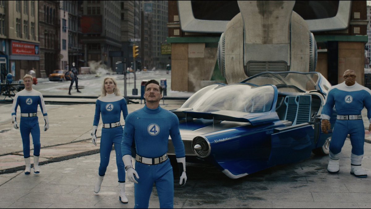 WongUpdates's tweet image. New look at ‘THE FANTASTIC FOUR’

(via: Deadline)