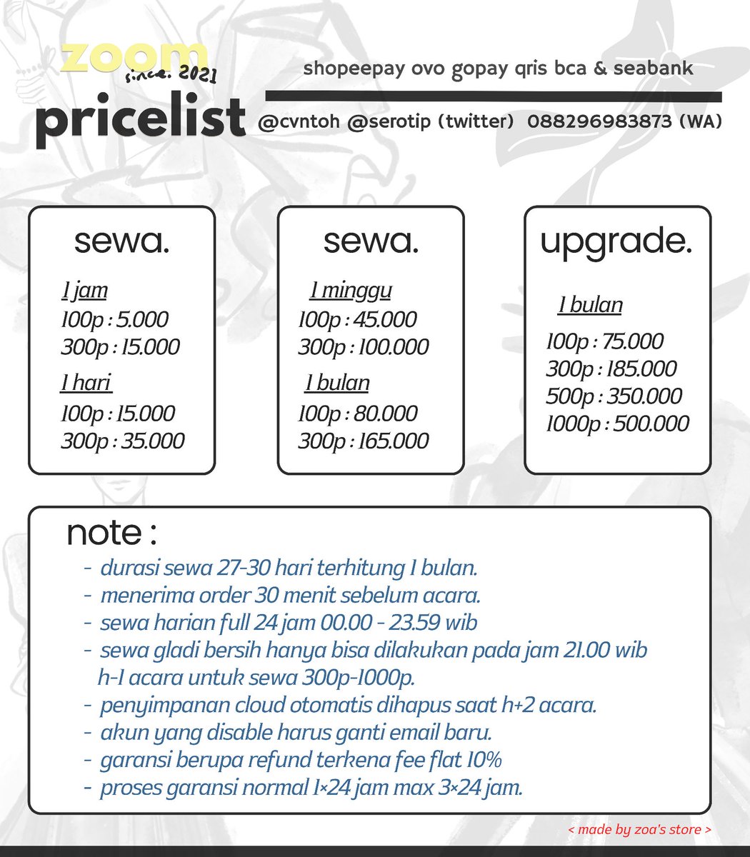 cvntoh's tweet photo. 「居.ᐟ」jual paket premium, jasa cek turnitin, sewa zoom  .ᐟ  netflix, prime, yt, viu, loklok, youku, wetv, iqiyi, bstation, capcut, am, vsco, picsart, canva pro [♡]~ silakan order dan beli  ʕ• ˕ •ʔ  #zonauangᅠ

♥。payment : all e-wallet, qris, bca, krom &amp; seabank https://t.co/lI9bDU8hOR