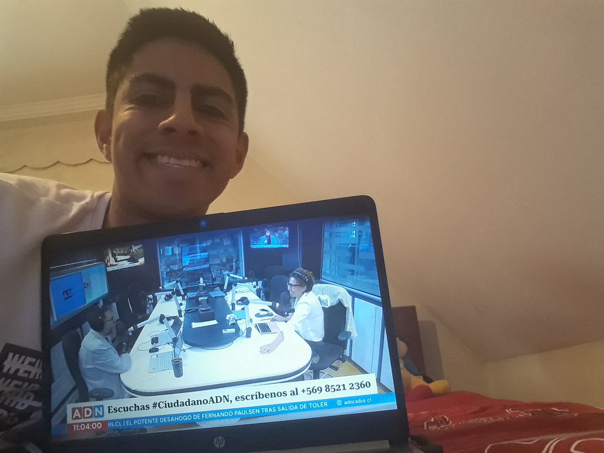 Pablo Suárez (@pablo_suarez7) on Twitter photo <a href="/adnradiochile/">Radio ADN</a> <a href="/PamelaJuanita/">Pamela J. Cordero</a> Muy buenos días saludos desde Coquimbo <a href="/PamelaJuanita/">Pamela J. Cordero</a> y Cristian Arcos ya escuchando #CiudadanoADN, que tengan un excelente día lunes <a href="/adnradiochile/">Radio ADN</a> <a href="/PamelaJuanita/">Pamela J. Cordero</a> Muy buenos días saludos desde Coquimbo <a href="/PamelaJuanita/">Pamela J. Cordero</a> y Cristian Arcos ya escuchando #CiudadanoADN, que tengan un excelente día lunes