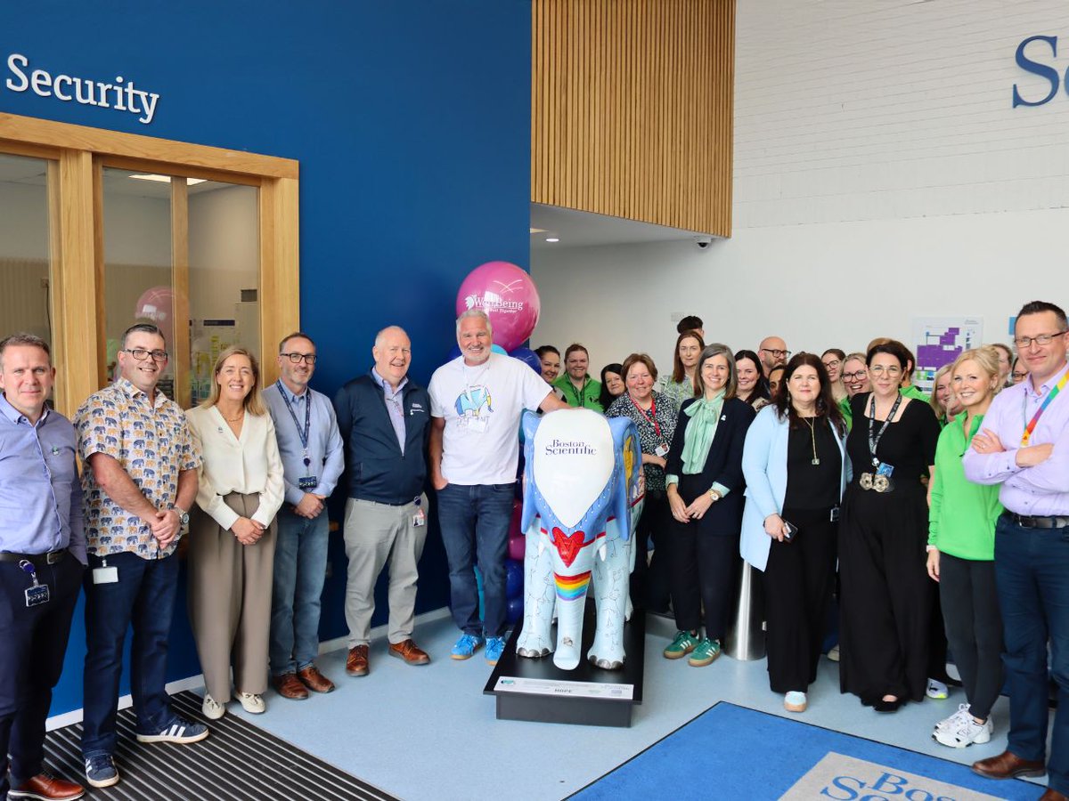 Meet Hope, the newest addition to our herd! 
Boston Scientific Clonmel have kicked off Wellness Week with an inspiring commitment to mental health visibility.

Want to bring an elephant to your workplace? Let’s talk.

#ElephantInTheRoom #JoinTheHerd #BSCEMEA #HopeTheElephant