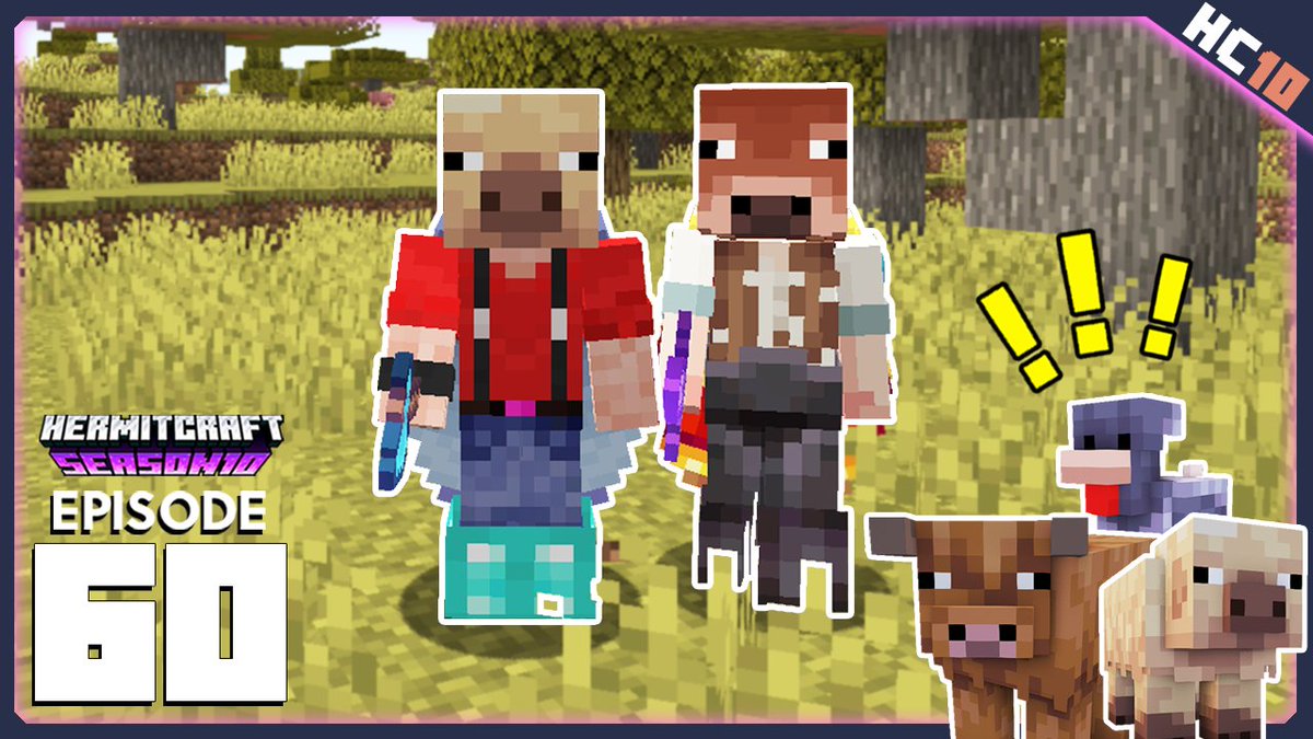 HEAD HUNTING WITH PEARL! | HermitCraft 10 | Ep 60

Hanging out with my friend Pearl AND finding all the cool new patch stuff for the base?! Sounds like a good time to me my peeps, get in here! :D RD

youtube.com/watch?v=2kfLPu…