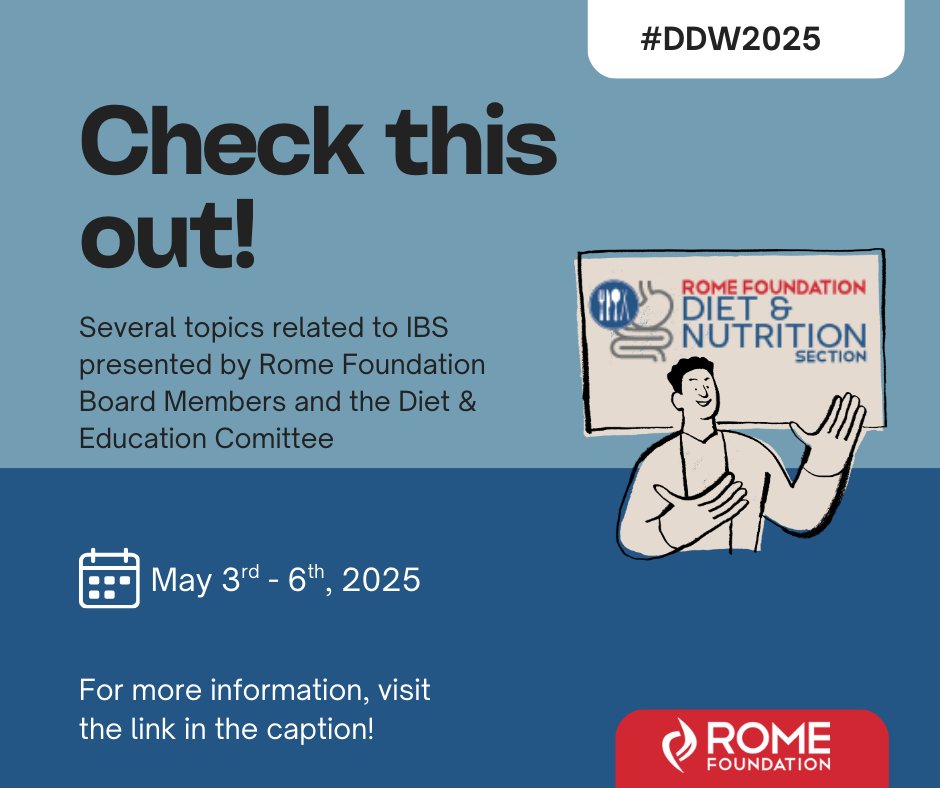 RFDietNutrition's tweet image. Hope you are enjoying your time at #DDW2025. Check out the link below for great diet and nutrition sessions
romefoundation.clickfunnels.com/optin174614822…