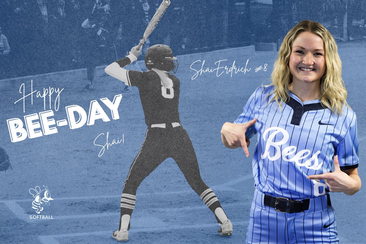 Happy 23rd Birthday to our fifth-year outfielder, Shai Erdrich! What better way to celebrate than a conference tournament W??? Have a great day! 🩵

#SAUSoftball