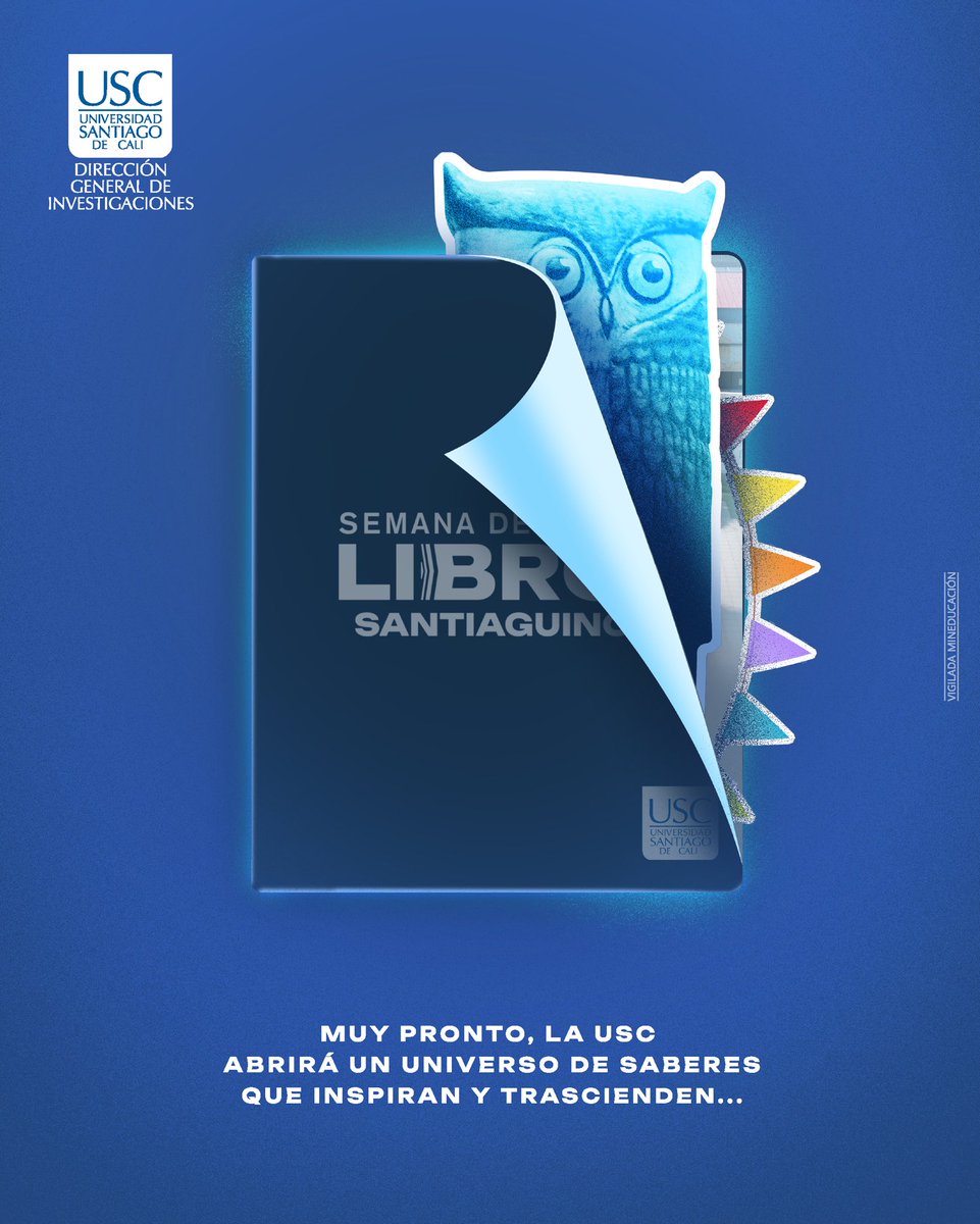 DGI_USC's tweet photo. Algo se está preparando…
Un mundo de palabras, ideas y huellas por descubrir 📚
Muy pronto, en la Semana del Libro Santiaguino, serás parte de algo que no olvidarás ✨
#SemanaDelLibroUSC #CulturaQueConecta https://t.co/BuW3Rwrt6K