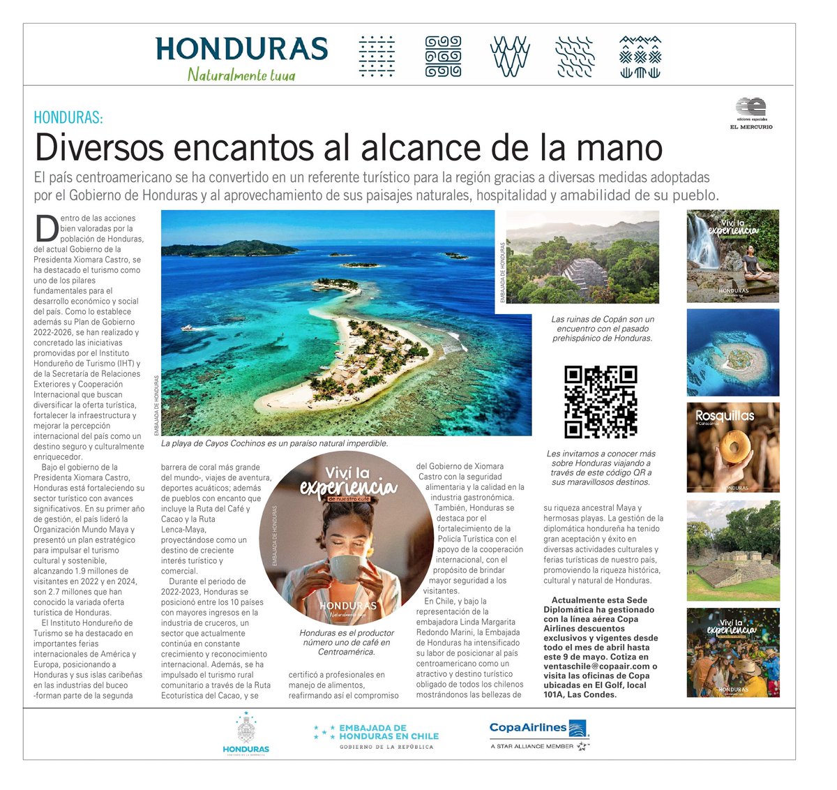 @EmbajadadeHondurasenChile🇭🇳🇨🇱 (@embdehondurascl) on Twitter photo Iniciamos la semana con otra publicación, esta vez de diario <a href="/__elmercurio/">El Mercurio</a> 📰, ayer domingo 4 de mayo, dónde se muestran los encantos de nuestra Honduras 🇭🇳 como atractivo turístico🐚🏝️🌅📸 y pais referente en la región🌎🌟, gracias a la acción del <a href="/GobiernoHN/">Gobierno de Honduras</a>, mediante el Iniciamos la semana con otra publicación, esta vez de diario <a href="/__elmercurio/">El Mercurio</a> 📰, ayer domingo 4 de mayo, dónde se muestran los encantos de nuestra Honduras 🇭🇳 como atractivo turístico🐚🏝️🌅📸 y pais referente en la región🌎🌟, gracias a la acción del <a href="/GobiernoHN/">Gobierno de Honduras</a>, mediante el