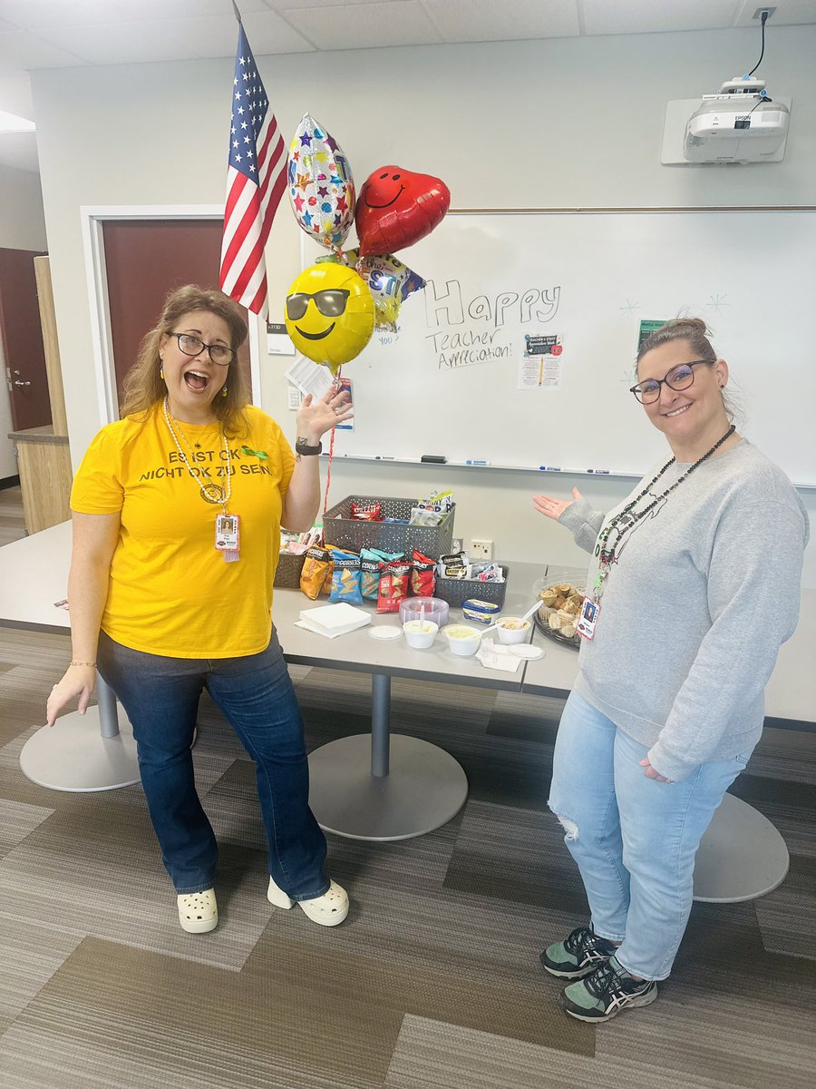 Today kicks off Staff Appreciation Week at RHS/9GA! We are always thankful for our wonderful teachers and support staff! ♥️🐾 

Huge THANK YOU to our Parent Club and all the families who generously donated to help us celebrate!!! 🎉