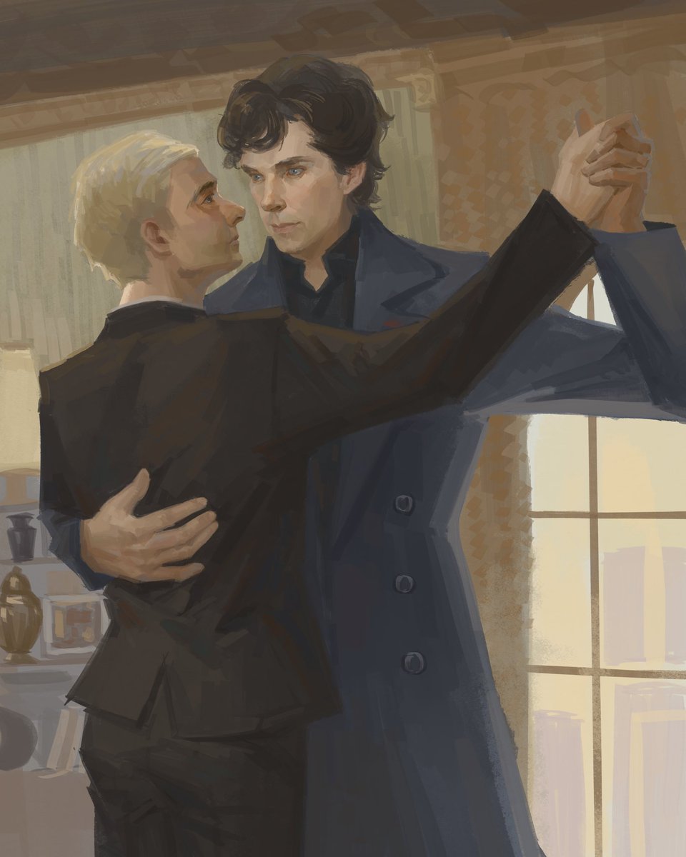 Ananias38370521's tweet image. 跳完这支舞
#Sherlock #johnlock