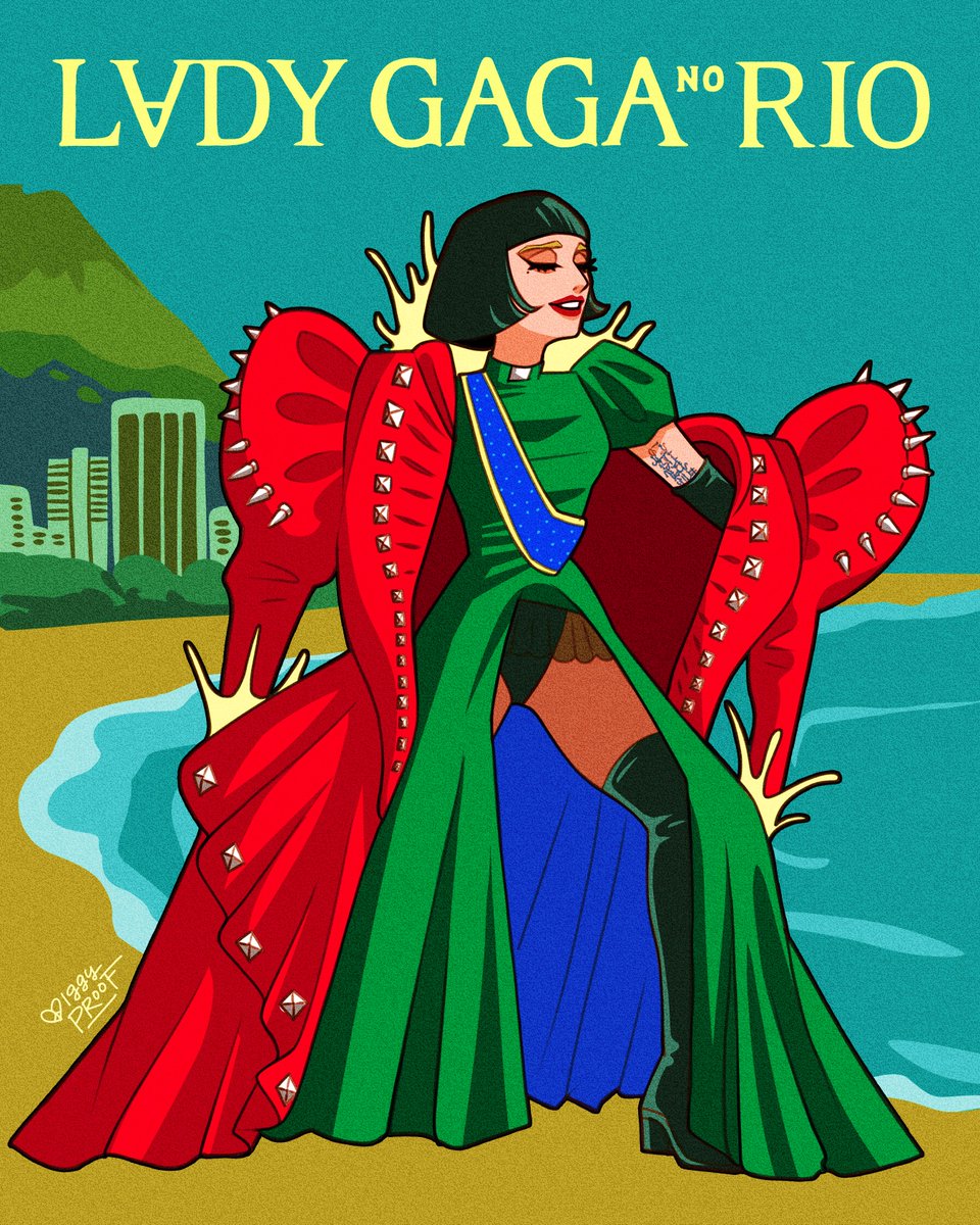 Iggy_proof's tweet image. MAYHEM on the beach in BRAZIL💚🏖️
#Drawing #LadyGaga 
#copacabana
#gagacabana

@ladygaga album #MAYHEM out now
▷ ladygaga.lnk.to/MAYHEM