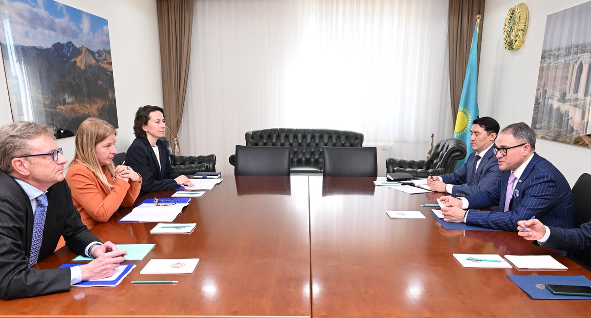 🔹 Kazakhstan and the European Union Aim to Strengthen Bilateral and Interregional Cooperation