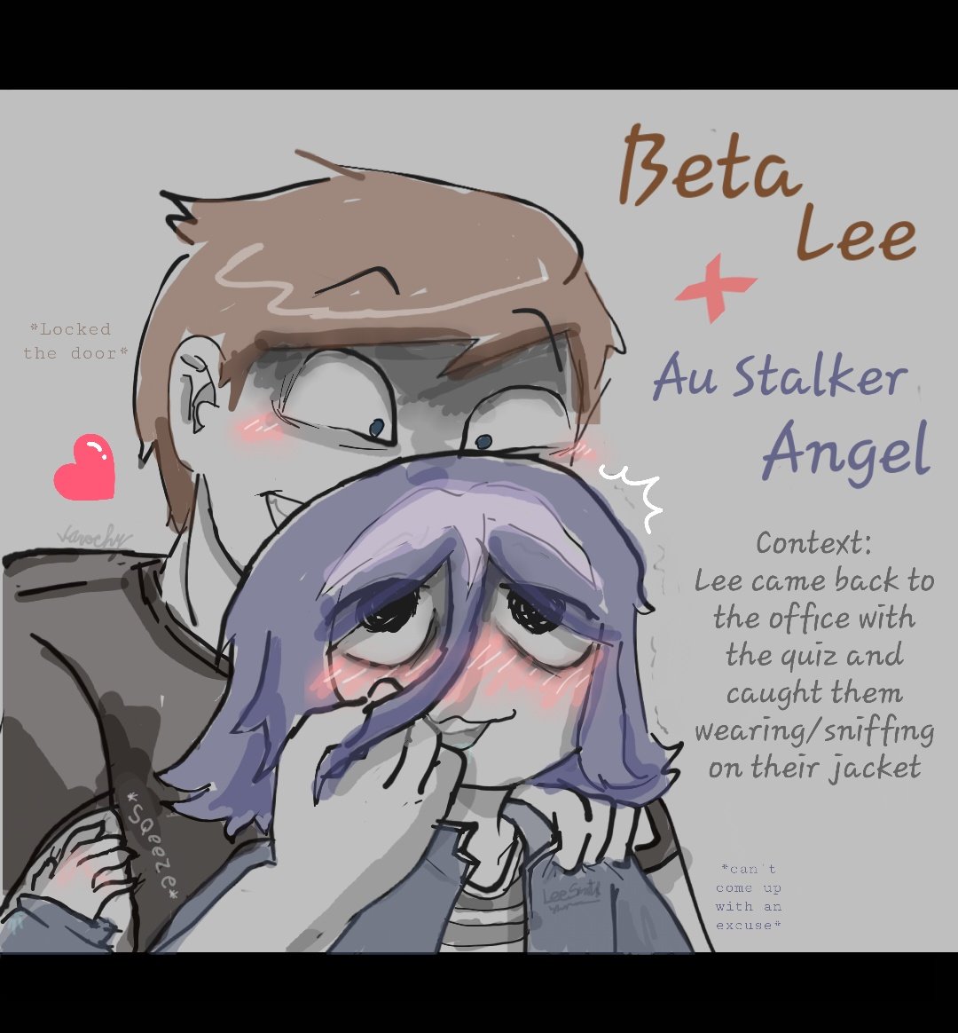 What if Beta Lee and AU Stalker Angel met...?
#ClinicalTrialgame #ClinicalTrialFanart (no me salen las proporciones)
